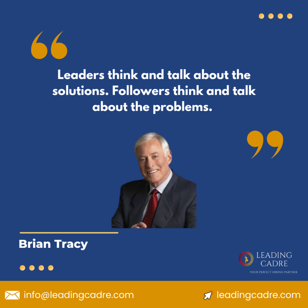 Leadership Quotes by Brian Tracy